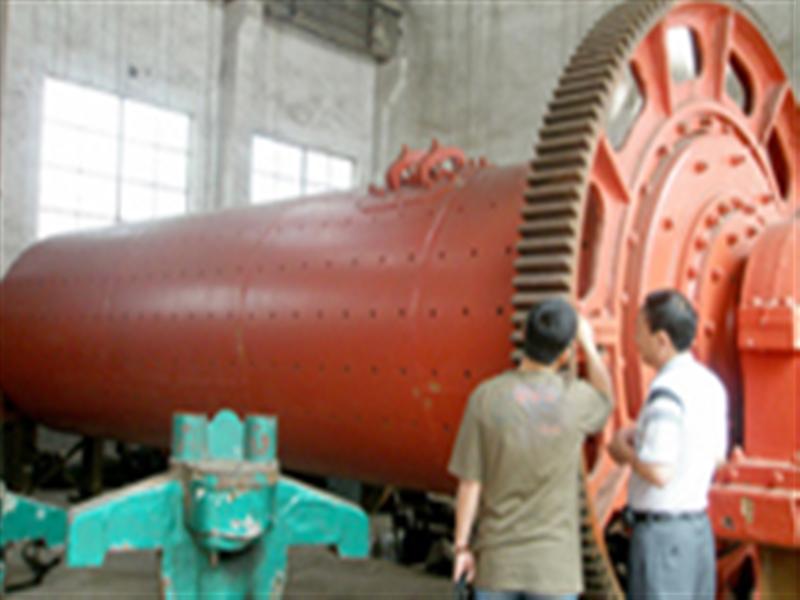 球磨機生產現場 球磨機生產現場